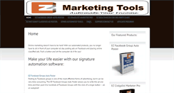 Desktop Screenshot of ezmarketingtools.com